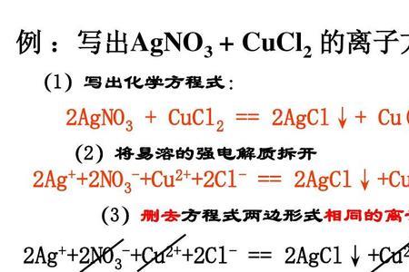 与CuCl2反应的所有化学方程式