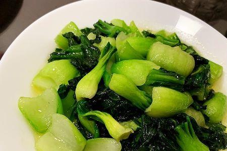 清炒上海青菜怎么炒好吃