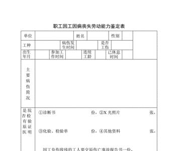 丧失劳动能力证明有什么用