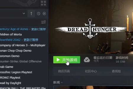 dreadhunger为什么显示启动错误