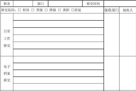 一般行政类文书档案移交时间为