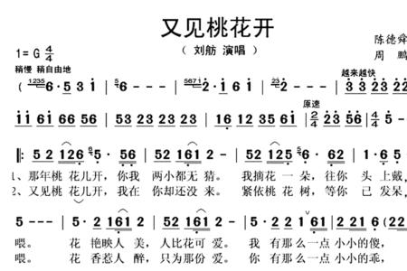 又见梨花开放歌词