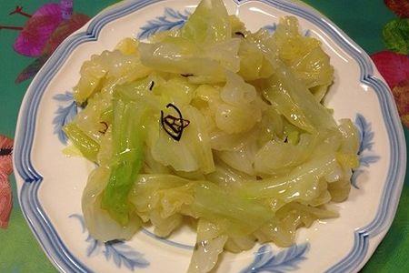 怎么炒圆白菜