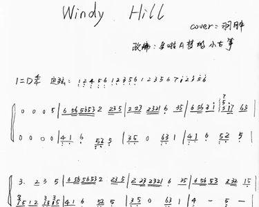 windyhill的作曲家