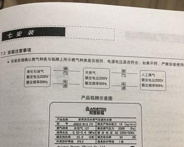 阿里斯顿燃气热水器常见故障