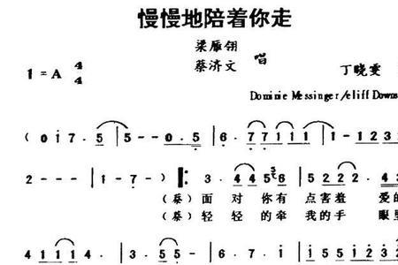 能不能让我陪着你走求歌名