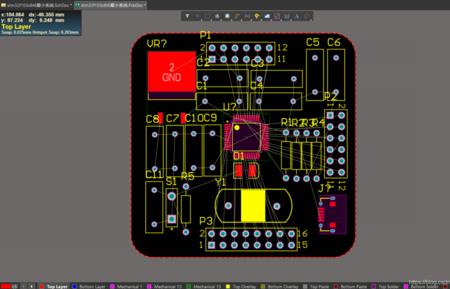 pcb怎么设置孔大小