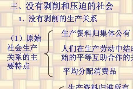 原始社会政治制度是什么