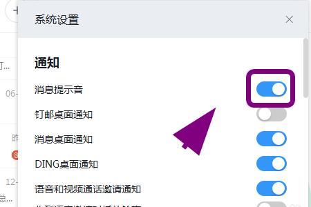 钉钉能否单独设置提示音