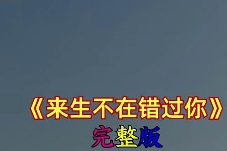 不想错过你什么意思