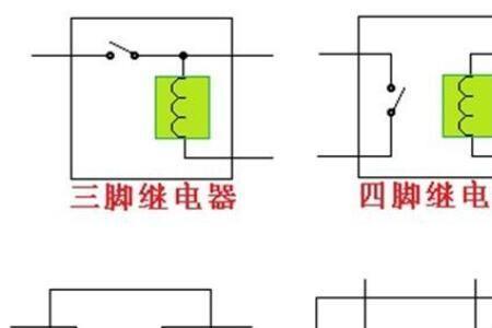 五脚和八脚中间继电器的区别