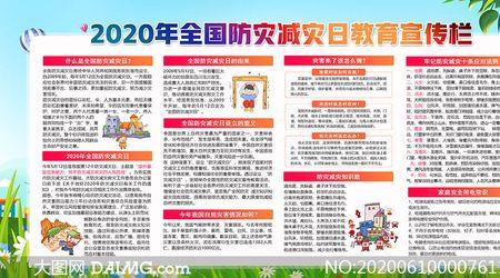 2020年防震减灾日主题