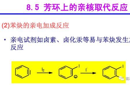 亲核取代反应的定义