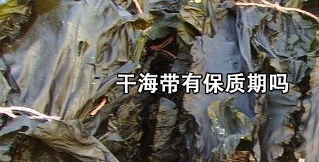 海带有保质期吗