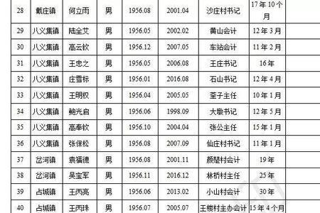 农村离任三大员村干部补贴标准