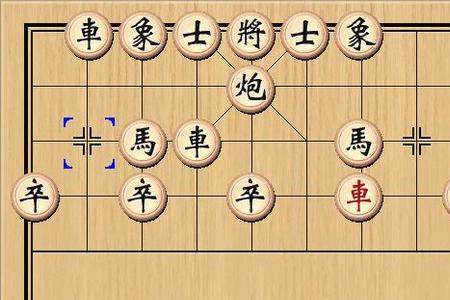 象棋炮阵无子什么意思