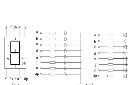 数码管十个引脚怎么看