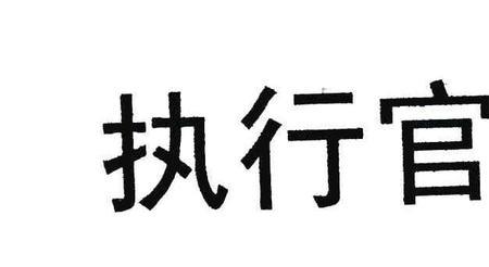 执行官通知被执行人会说什么