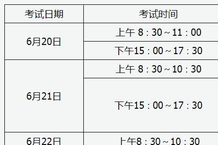 2021英语三级考试时间安排