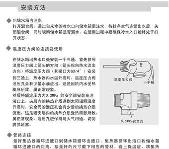 美阳太阳能热水器使用说明书