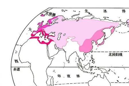 东亚的气候类型及其分布、成因