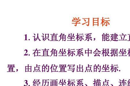 用平面直角坐标指示目标的方法