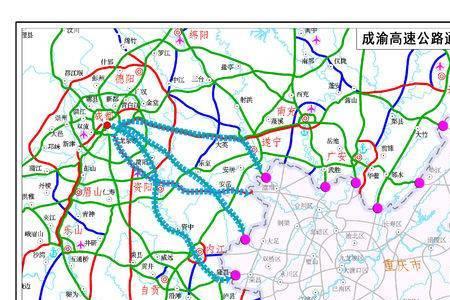 成资大道详细线路图