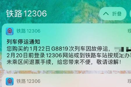 12306官网列车停运查询