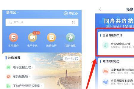 湖北健康码怎样显示详细信息