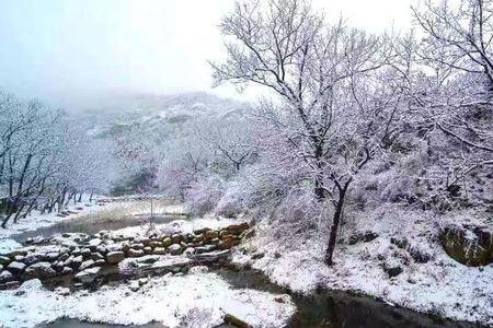 寒山千里染素雪原文