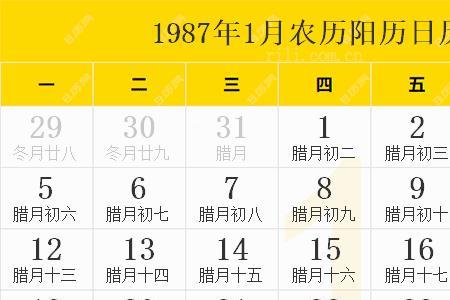 1986年阴历七月十九阳历是多少