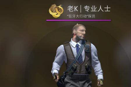 csgo戴大金表是哪个探员