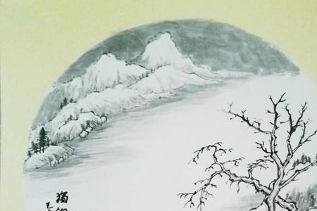 独钓寒江雪形容哪些景色