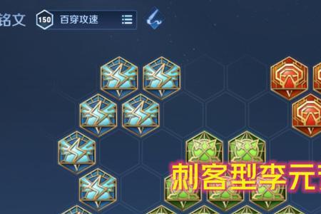 程咬金百穿铭文