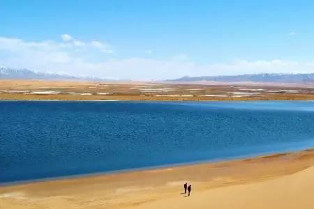 青海湖东部沙漠形成过程