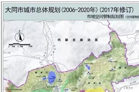 大同区域划分图最新