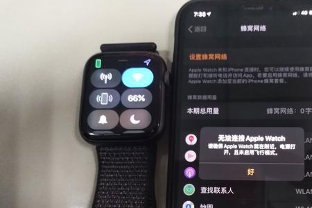 AppleWatch蜂窝图标怎么不亮的