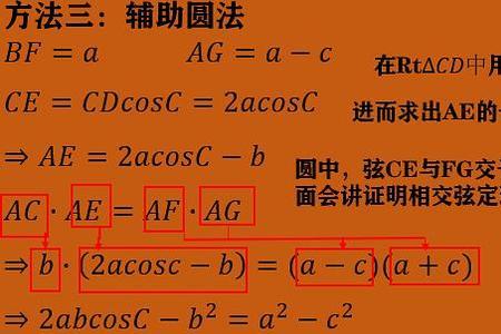 正余弦恒等式推导