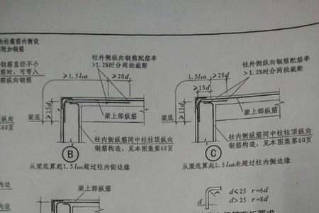 11G101-1梁搭接位置