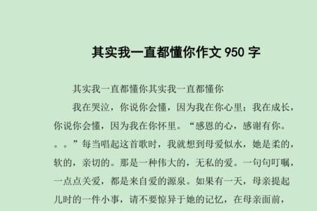 其实我更想懂你文案