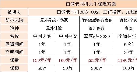 途顺家安组合保险包括什么