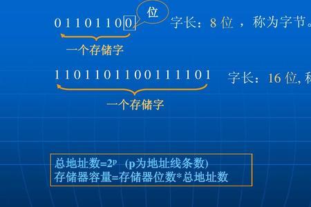 16位的系统中1字等于多少字节