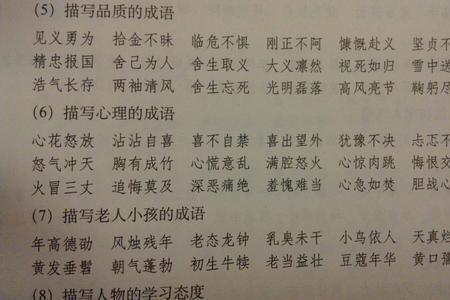 关于面目的四字成语