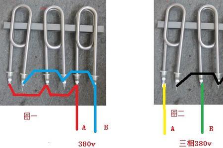 电热管星形接法和三角接法区别