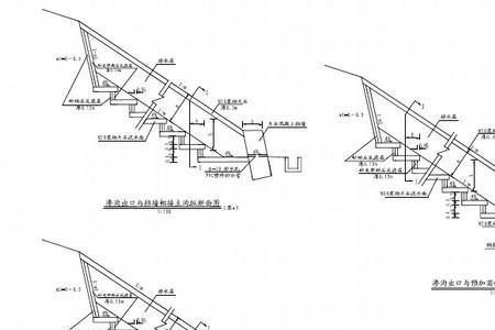 路基渗沟图纸怎么看
