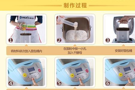 面包机配方比例表