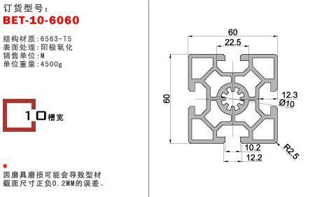 型材10是什么意思