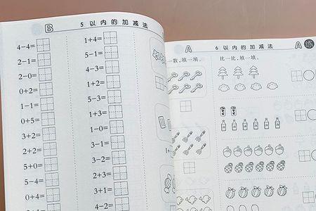 幼儿园大班数学减零加零怎么算