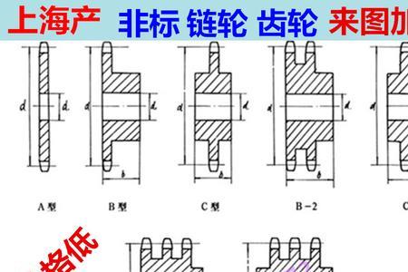 链轮型号规格表