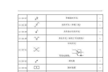 插座电气符号